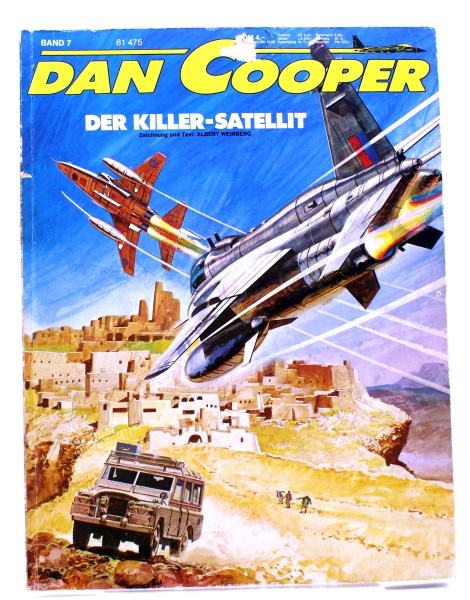 Dan Cooper Comic Album Band 7: Der Killer-Satellit